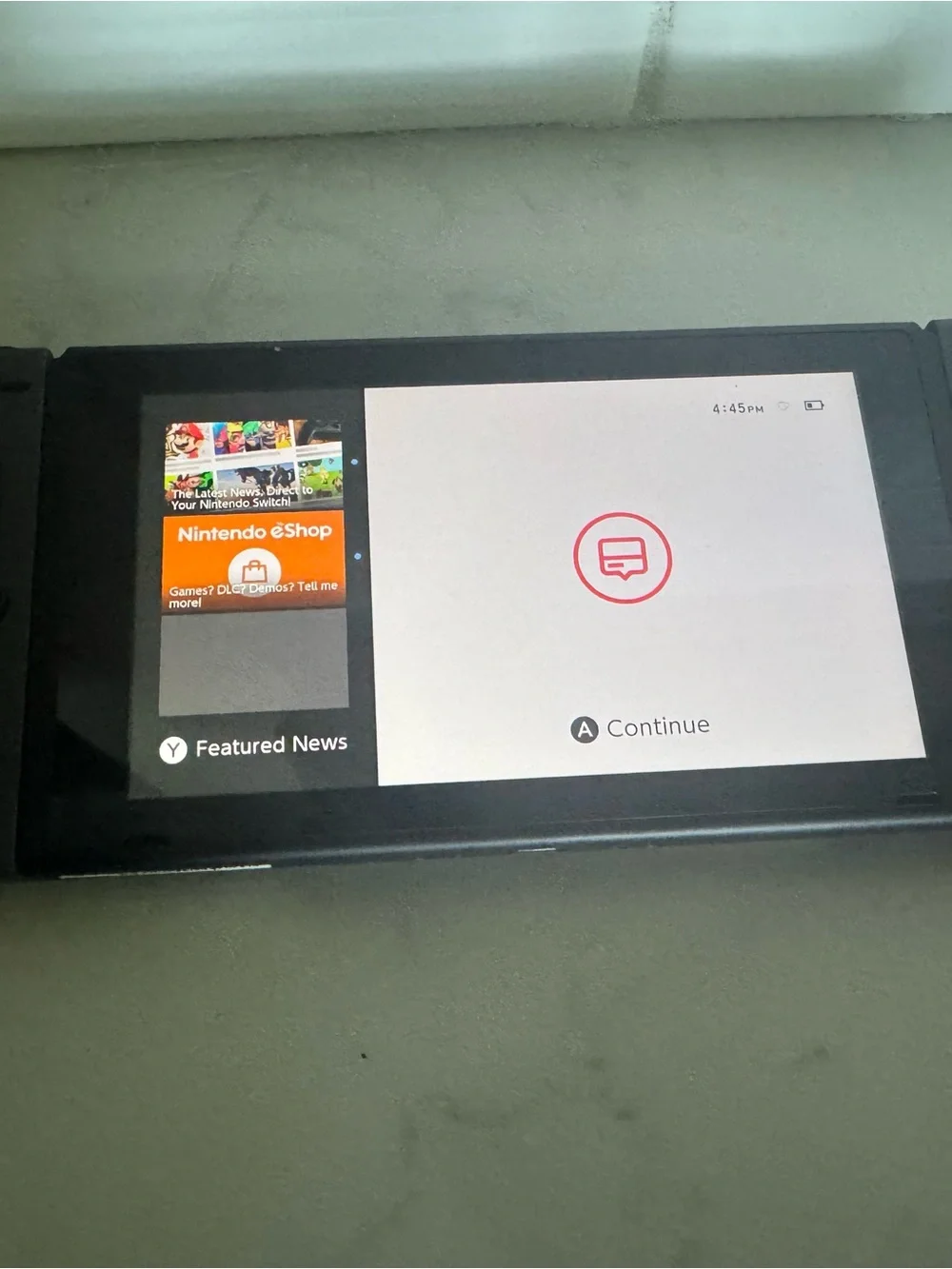 Nintendo Switch Console with Black Joy-Con Controllers and Accessories